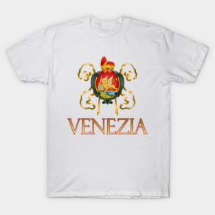 Venezia (Venice) Italy - Coat of Arms Design T-Shirt